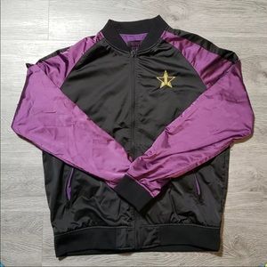 Jeffree Star Blood Lust Bomber Jacket Purple haze/Black Sz XL